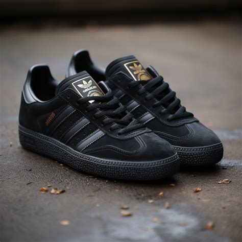 best black adidas sneakers.